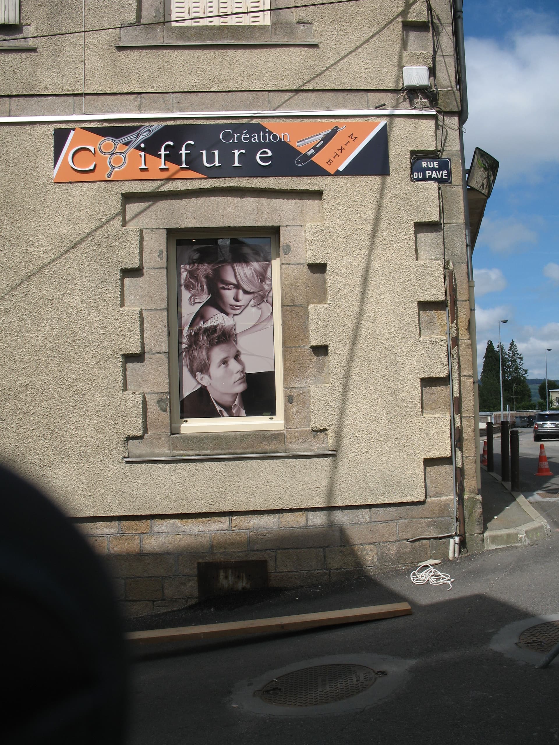 Enseigne façade commerce