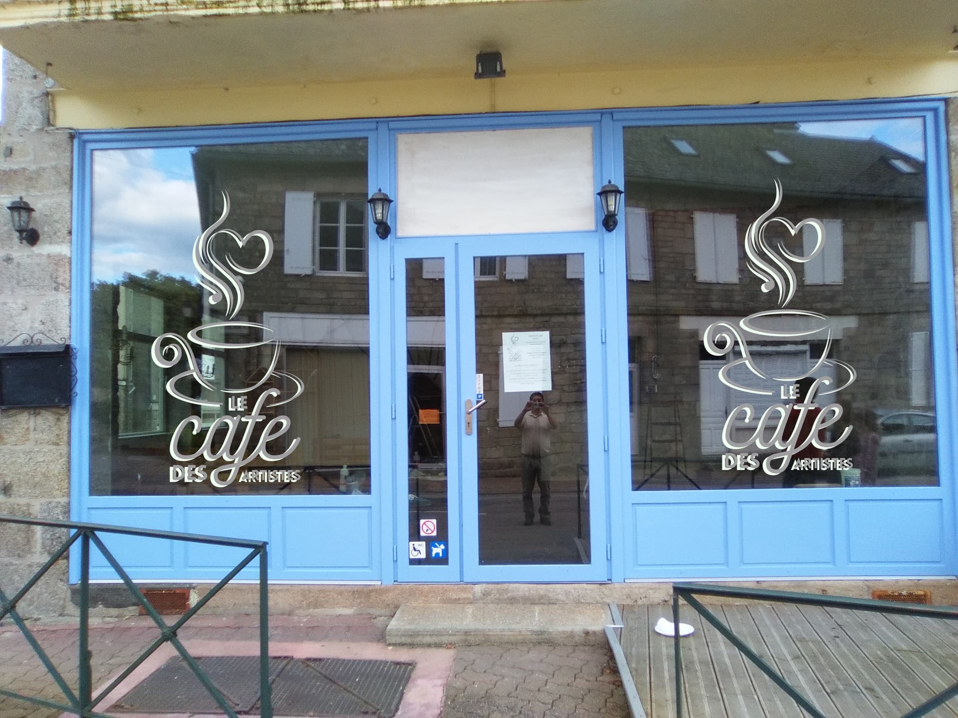 Habillage vitrine