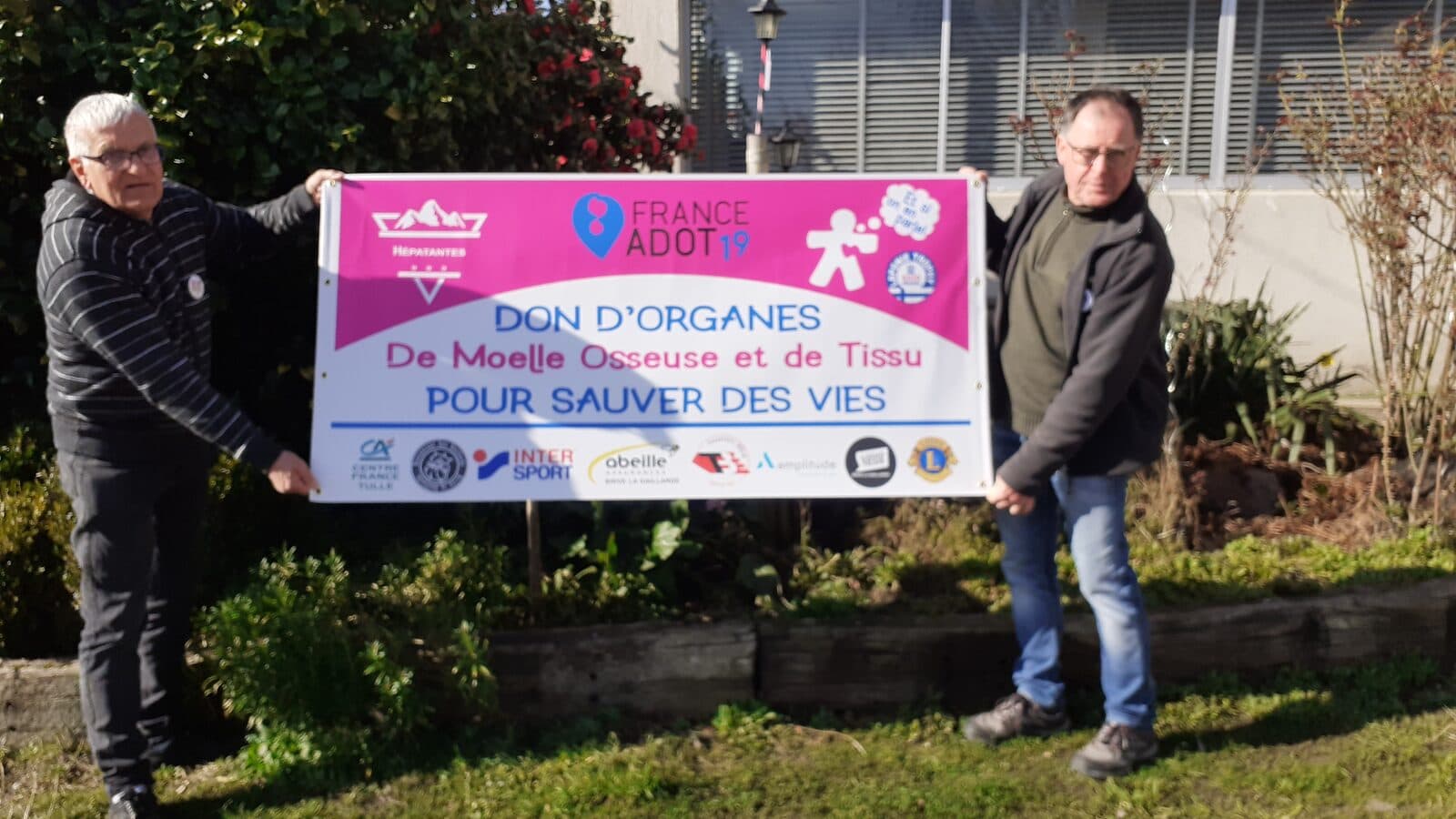 Banderole événement Brive Tulle