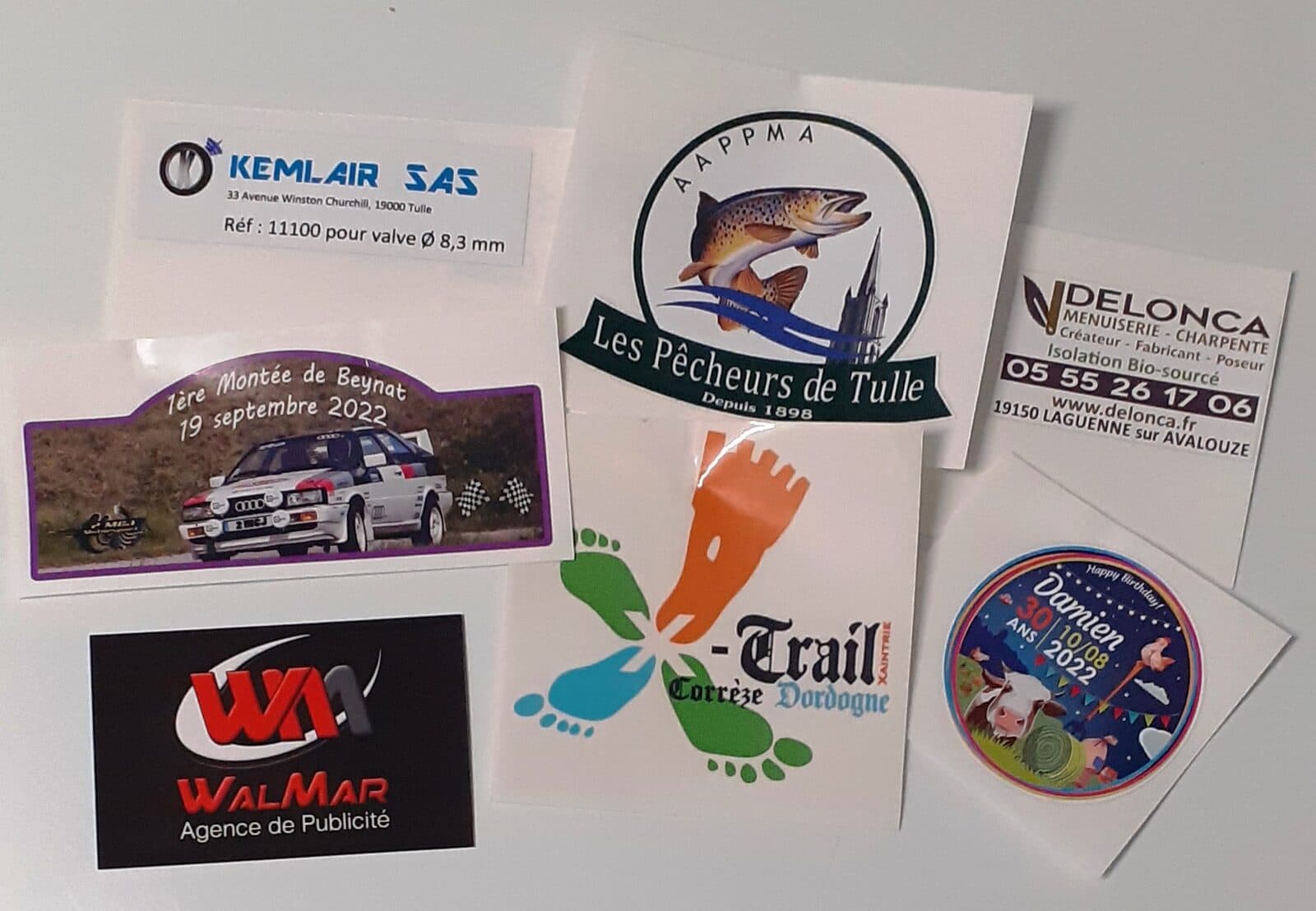 Labels et stickers DVD Tulle